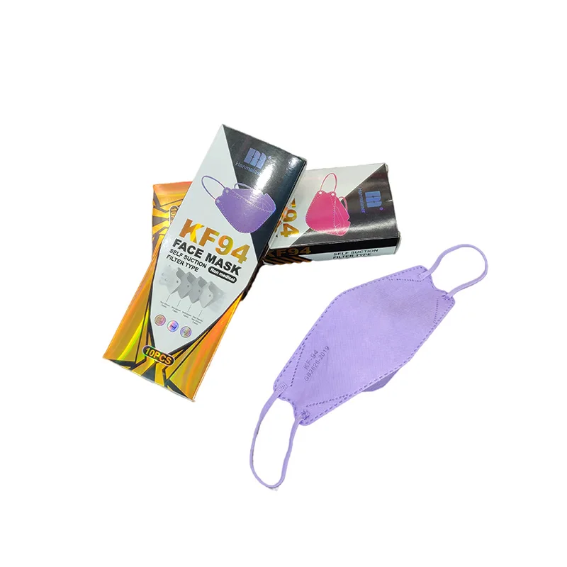 
KN94 Mask Korea Style Middle Filter Layer Water Electret Melt Blown Design Fish Mouth Mask 