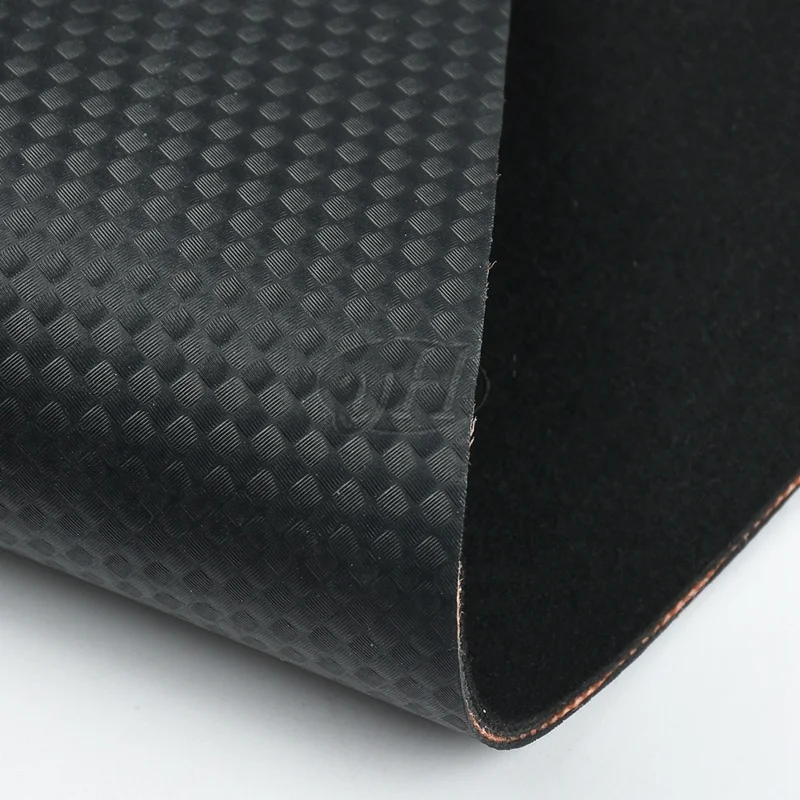 Super slip-resistant and rip-resistant rubber and microfiber suede leather combined for grip leather
