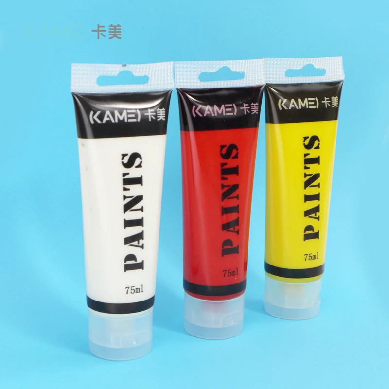 Wholesale 75 ml color box hose acrylic paint set