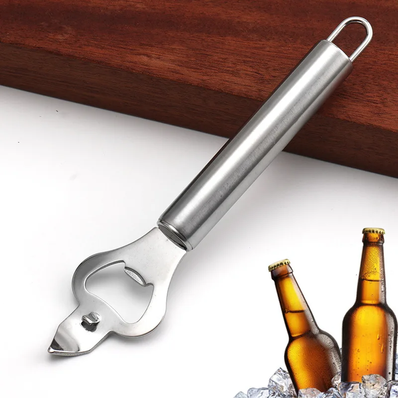 Stocked Kitchen tools Easy to hold stainless steel bottle and can opener