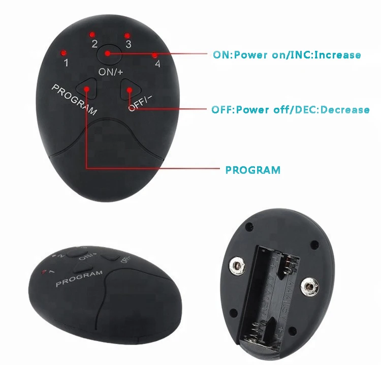 Manufacturer Direct Sale Fat Burner Electric Body Massager Machine EMS Muscle Stimulator For Body Slimming