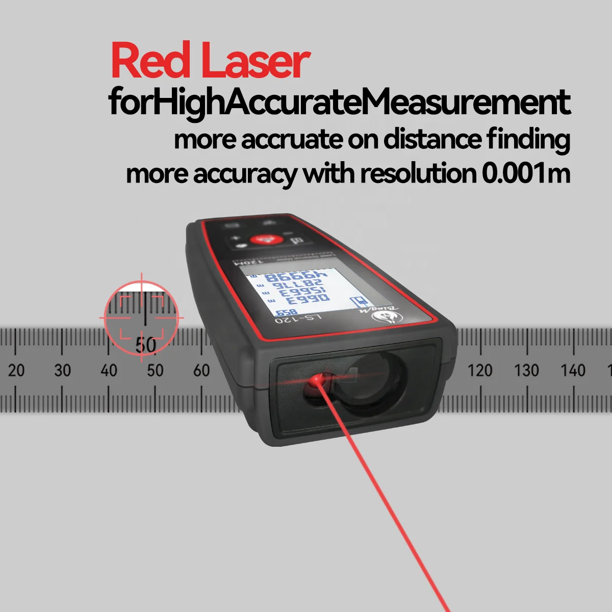 digital laser rangefinder distance meters module 40/60/80/100/120 meters with screen red beam