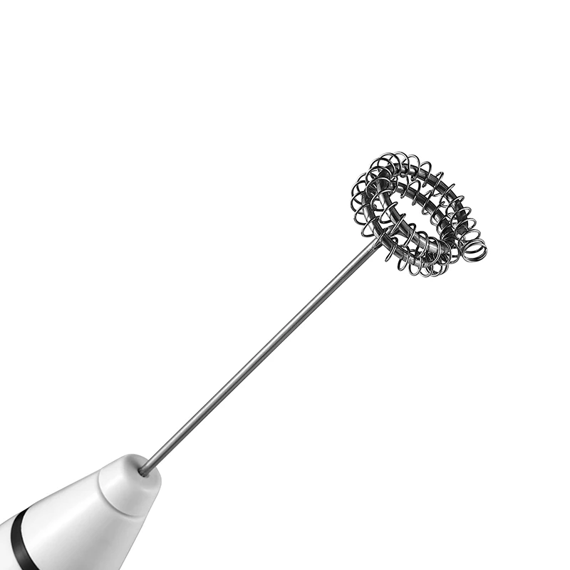 New USB Electric Milk Frother 2 Whisk Hand Mixer Blender For  Blending Coffee Milk Egg Beater Drinks Blender Free Sample