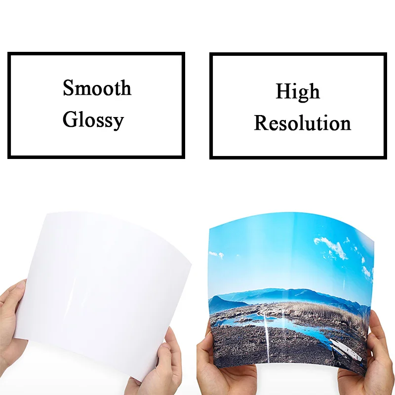 260gsm Crystal Inket Paper RC Foto Paper Glossy 3R