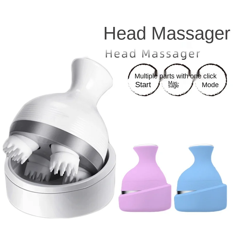 
2021 hotselling Electric USB charging scalp massager multi-functional automatic head massage vibrator 