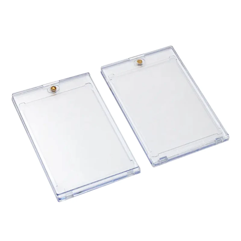 Hot 100pcs 6x9Inch Clear Hard Card Sleeves Pro Safe Transparent PVC Top Loader Case  ACEO MTG Hockey MTG Credit Cards Passports