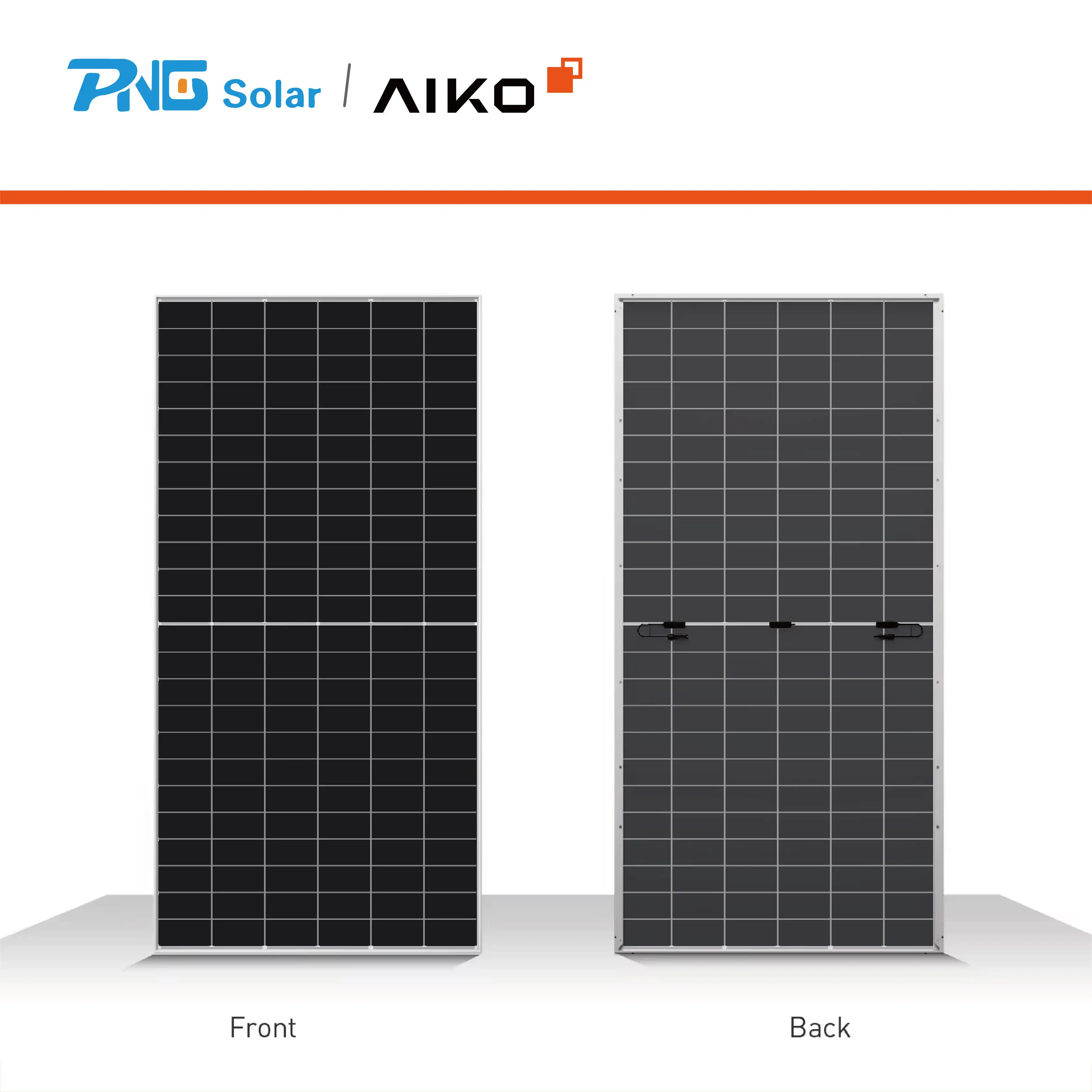 Aiko Newest Technology Solar Photovoltaic Panels Half Cell 600w 605w 610w 615w 620w Solar Panel for Commercial and Home Use