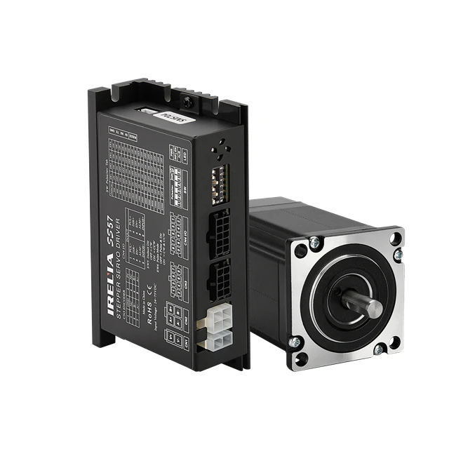 Высокопроизводительный шаговый двигатель с замкнутым контуром nema 23 1,2 нм и драйвер, комплект шагового двигателя с замкнутым контуром nema 23