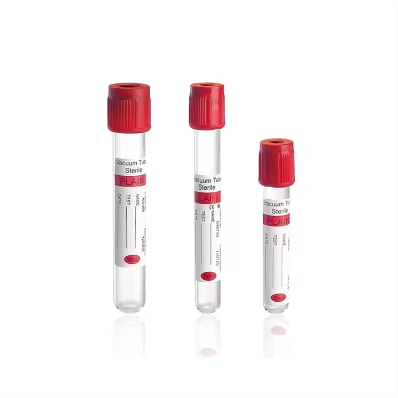 Factory direct Sale sterile gel clot activator SST vacuum blood sample collection tube for hospital