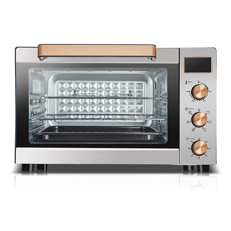 Brand new multifunction chicken steel baguette oven with hot plate