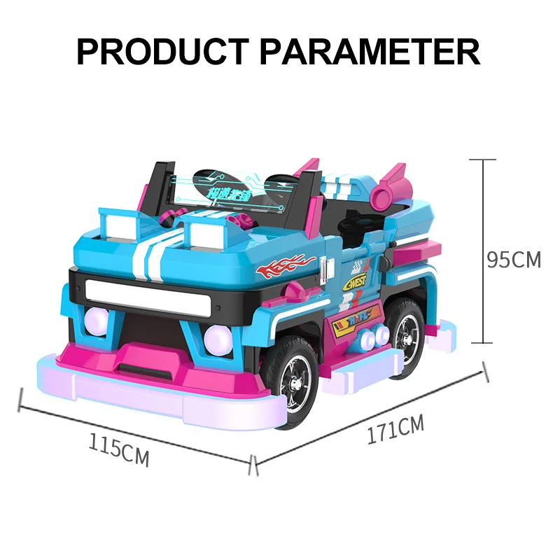 Top Amusement Manufacturer Battery Operated Adult Bumper Cars For Kids Outdoor And Indoor Bumper Car Supplier