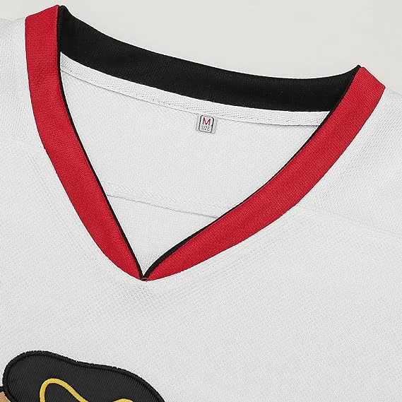 Custom Factory thick random number blue czech republic ice hockey goalie jersey retro tampa