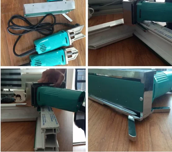 Factory Direct Supply Portable External Corner Cleaning Machine For PVC UPVC Window And Door Making