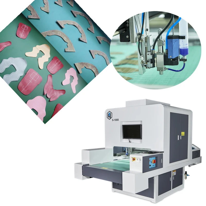 Automatic Marking Line Machine For Shoe Vamp Shoe Upper Marking Line Shoe Making Machine