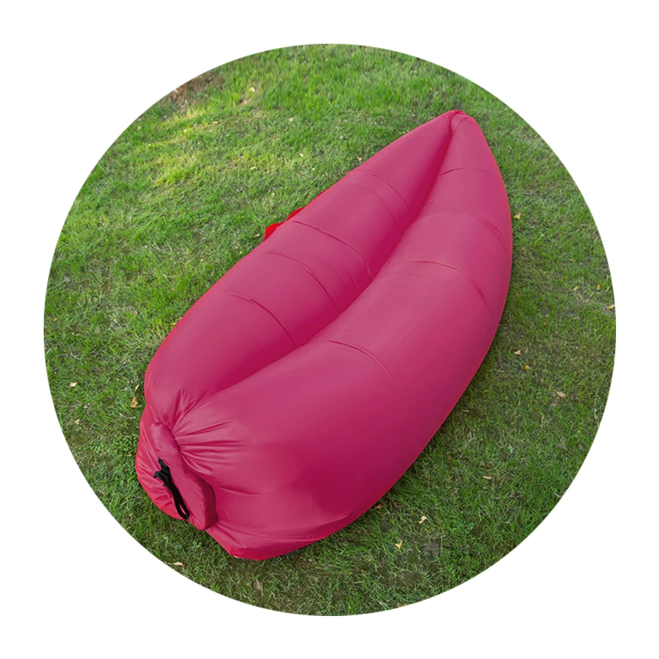 
Hotest air lounge lay bag fashion air inflatable sleeping bag lazy sofa bag 