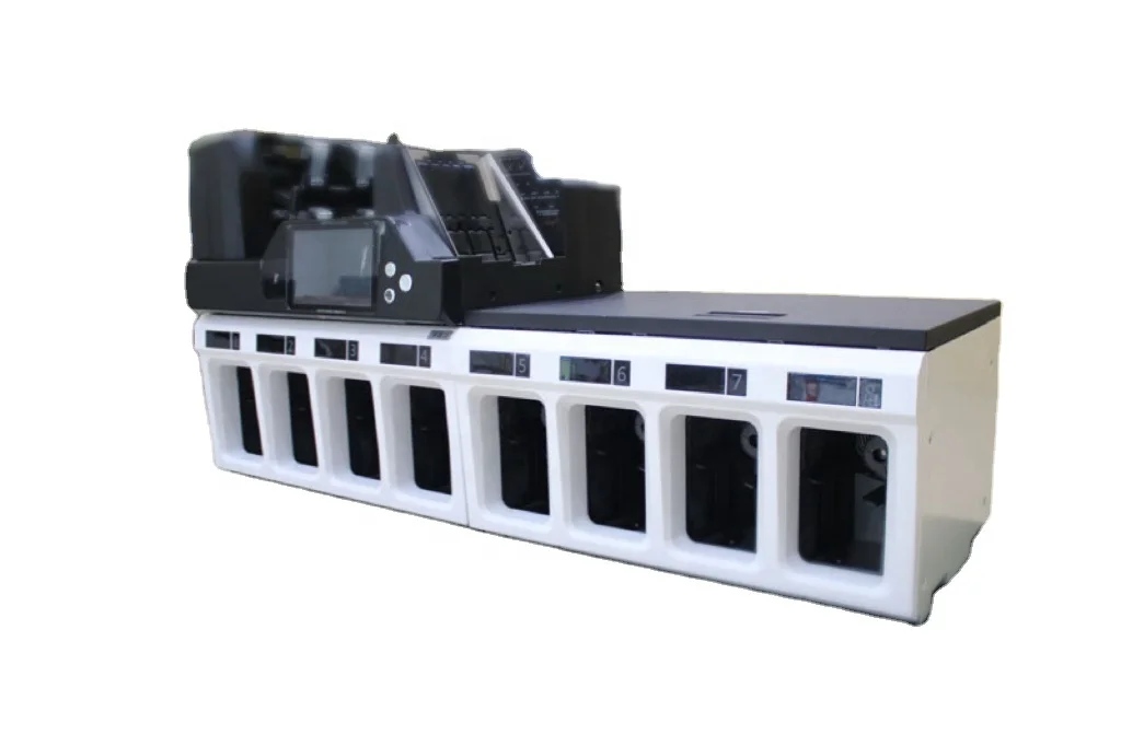 WT-10800 Multi currency UZS EURO USD RUS Banknote sorting machine ,mixed denomination money sorter