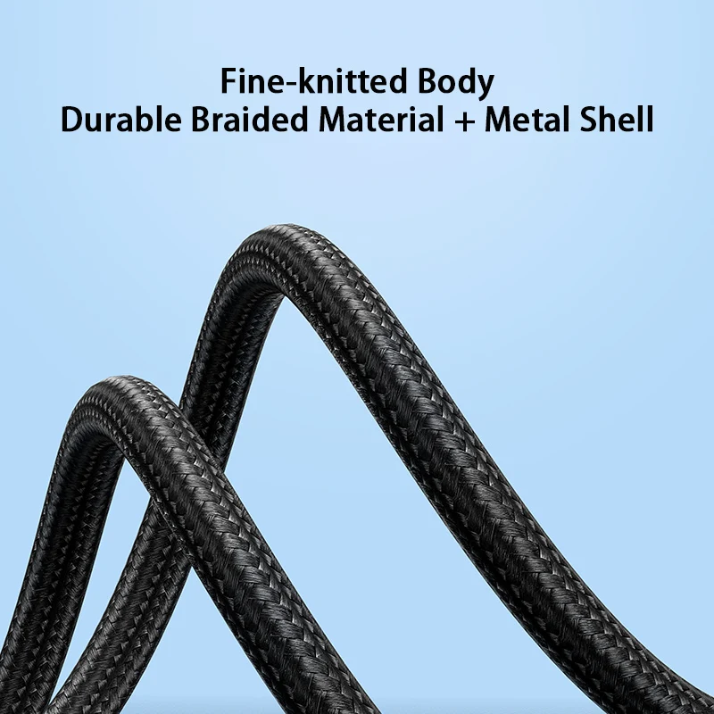 RAVPower RP-CB054 type-c PD fast charging mobile phone cables PVC+Nylon braid phone charger data cable with MFi for iPhone