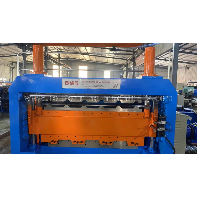 Automatic High Quality Double Layer Roof Panel Roll Form Machine For Deck Floor And Trapezoidal