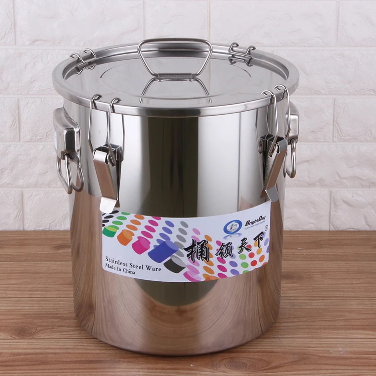 98L 304 Stainless Steel Beekeeping Equipment Metal Honey Barrel Storage Tank Insulation Barrel