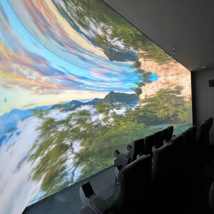 LINO Naked Eye Led Hologram Technology Immersive Advertising Interactive 3D Video Wall Screen Outdoor 3D Led Display