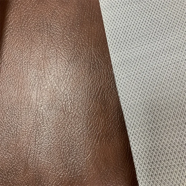 Synthetic Microfiber PVC Leather For Car Seats Sofa Upholstery