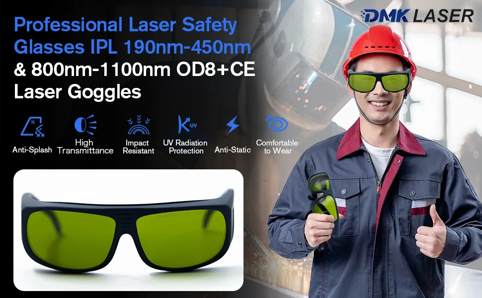 QILIN welding laser protection glasses OD8+
