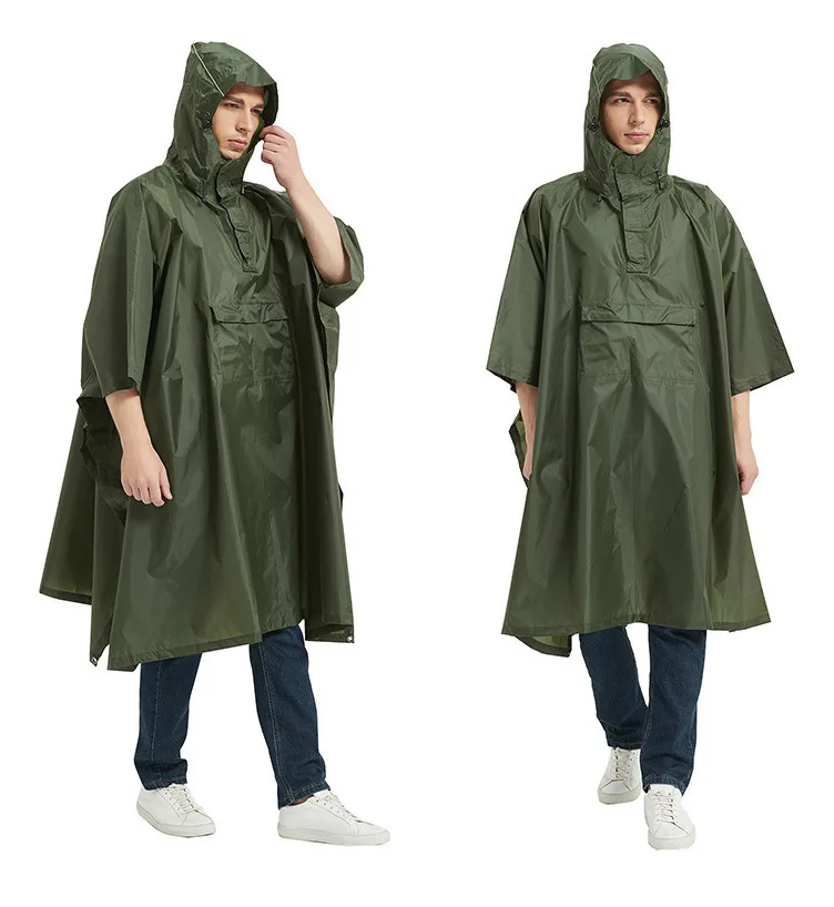 Reusable Thicken Women Men Rain Coat Waterproof Jacket Poncho Cloak Suit Raincoat For Tourism Fishing Cycling Hiking