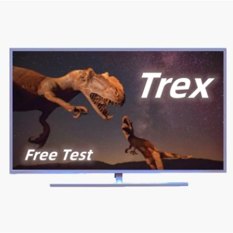 IPTV Subscription 6 Months Trex M3U Live VOD 24 Hours Free Test Free Shipping IPTV Reseller Panel Credits For Android TV Box