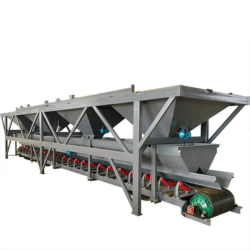 Factory Manufacture PL4800 Four Bins Warehouse Batching Machine 200M3/H  High Efficiency Aggregate Concrete Batching Machine