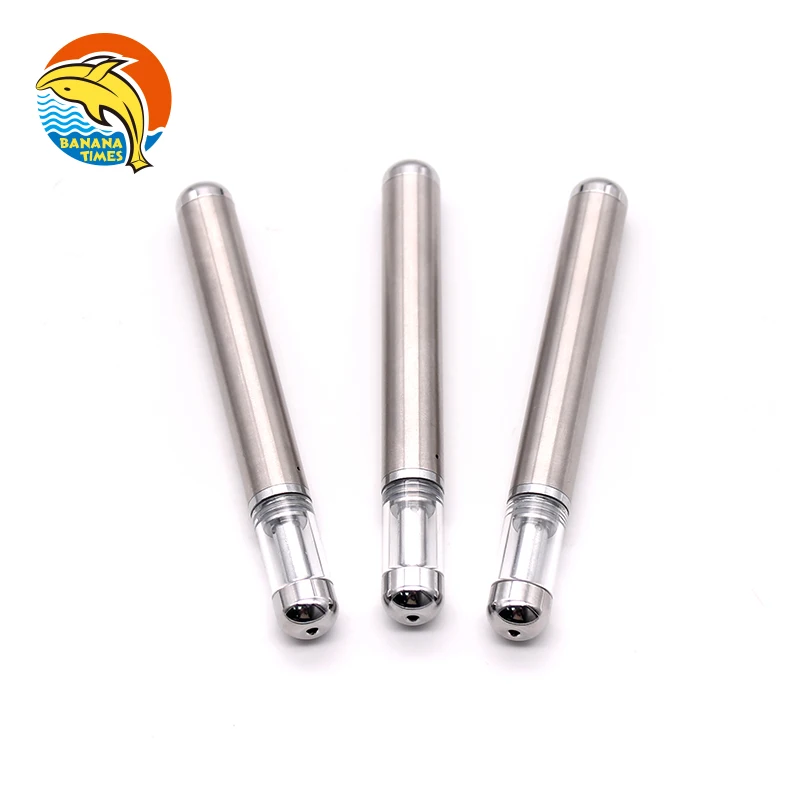  2021 San Jose Best Seller Bananatimes Rechargeable Compact Size CBD Vape Pen 0.5ML/1ML Empty