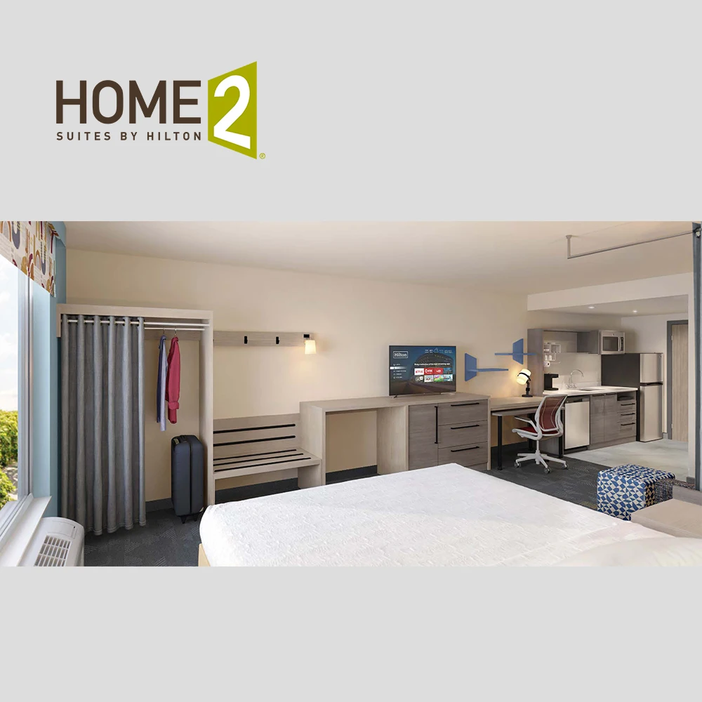 Hilton яркий Home2 люксы гостиничная мебель