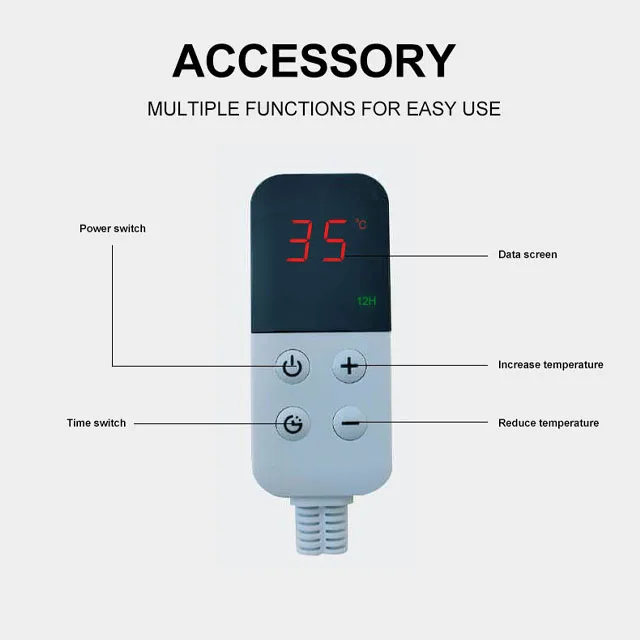 High-end jade heating mat far infrared treatment physiotherapy health care hot compress waist and abdomen treatment instrument