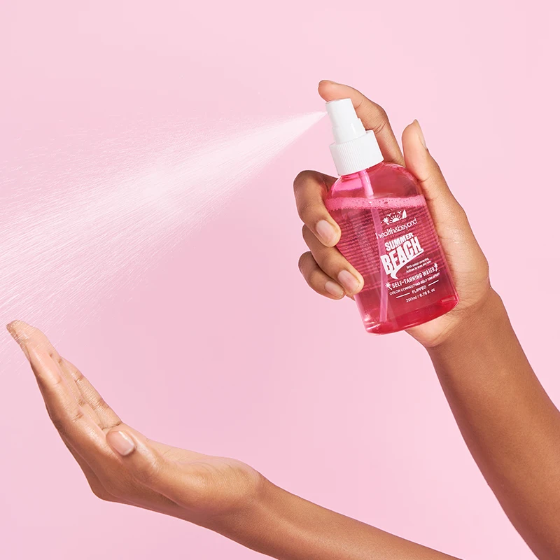 OEM factory 200ml  Duration of 12H  full body face use moisturizing and hydrating 100% vegan&cruelty free TANNING DROPS