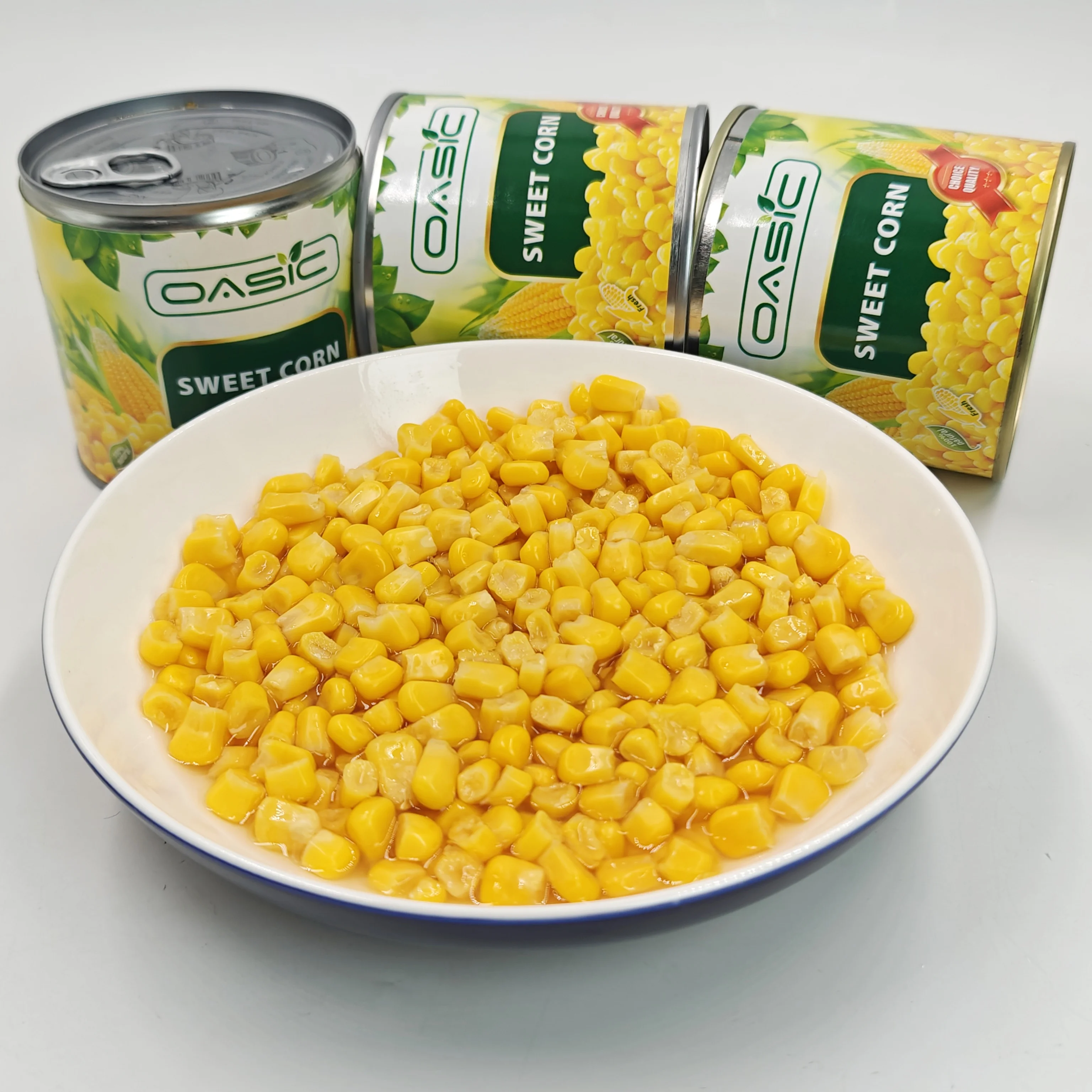 Экспортная цена от производителя низкая высокое качество консервированные кукурузные зерна