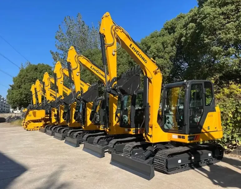 Известный китайский бренд Liugong мини гусеничный экскаватор 906F 6Ton небольшой гидравлический