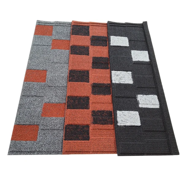 euro metal roof tile shingles in roofing 0.2-0.6mm color steel roofing tile