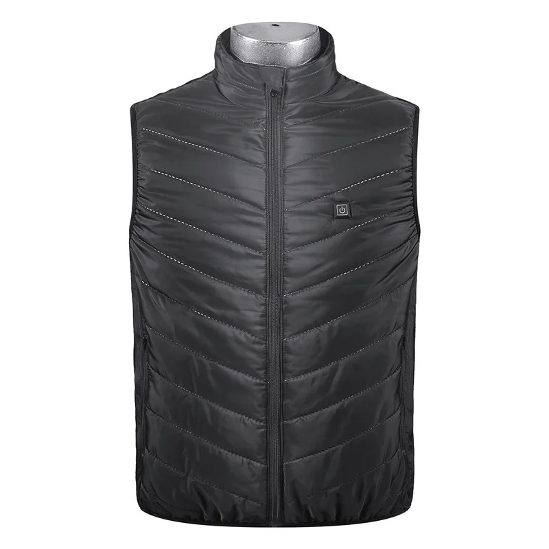 Зимние уличные туристические рыболовные теплые моющиеся лучшие жилеты с подогревом USB термальный уличный жилет