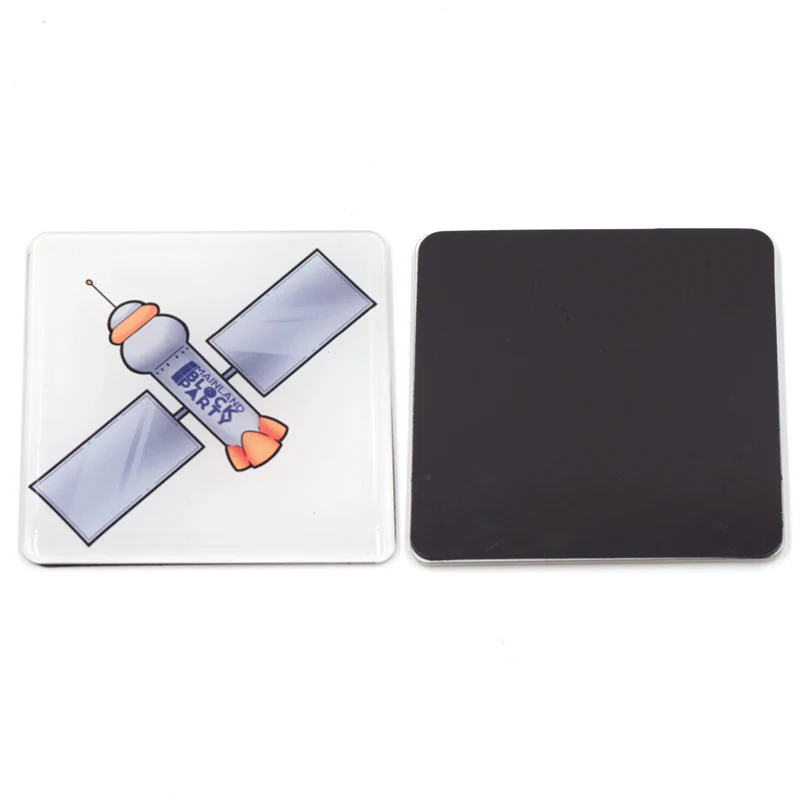 Promotional Colorful Waterproof Acrylic 3D Anime Customised Magnetic Fridge Door Cover Colorful Waterproof Acrylic 3D Magnet