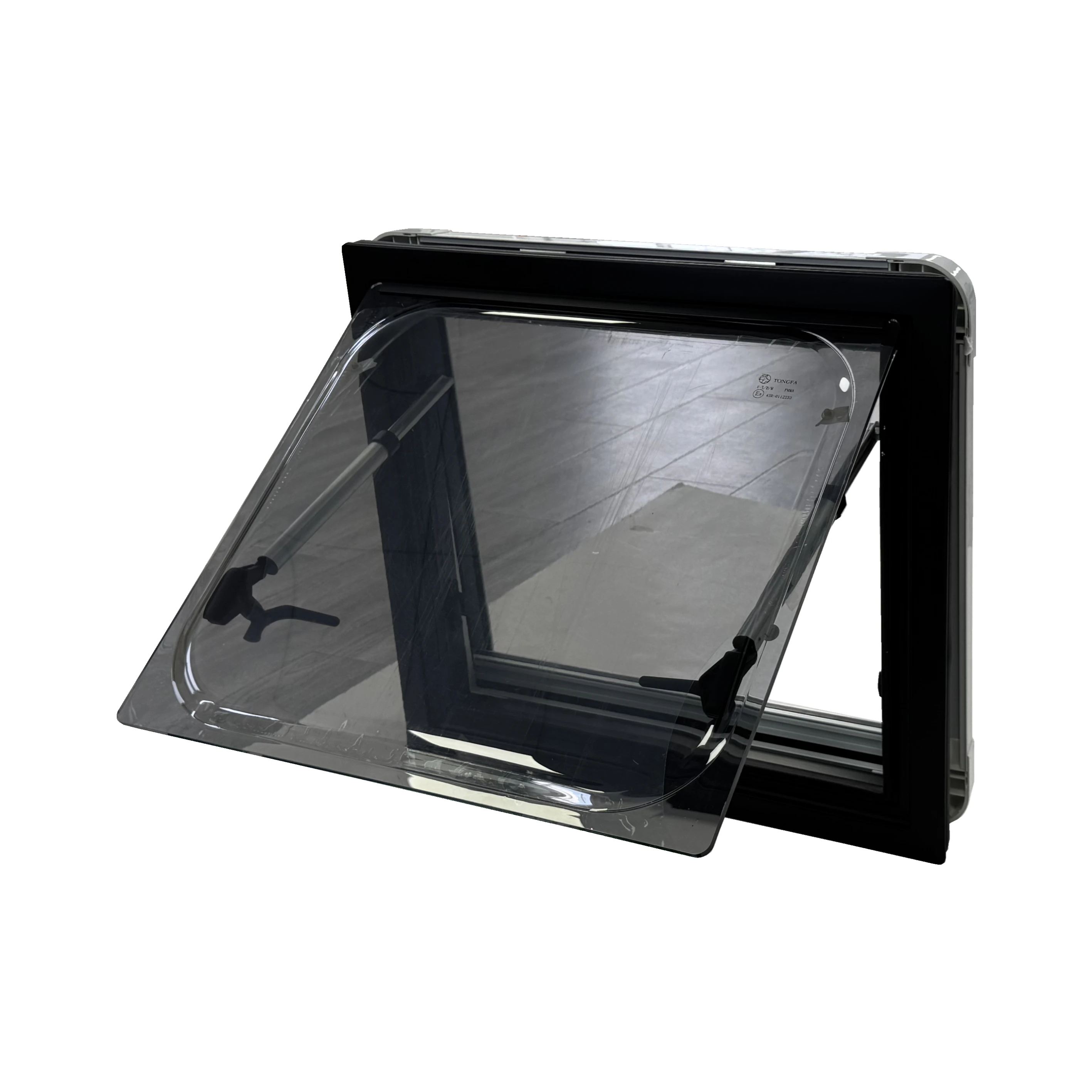 Factory direct sales High quality Aluminium frame double layers acrylic RV caravan camper window
