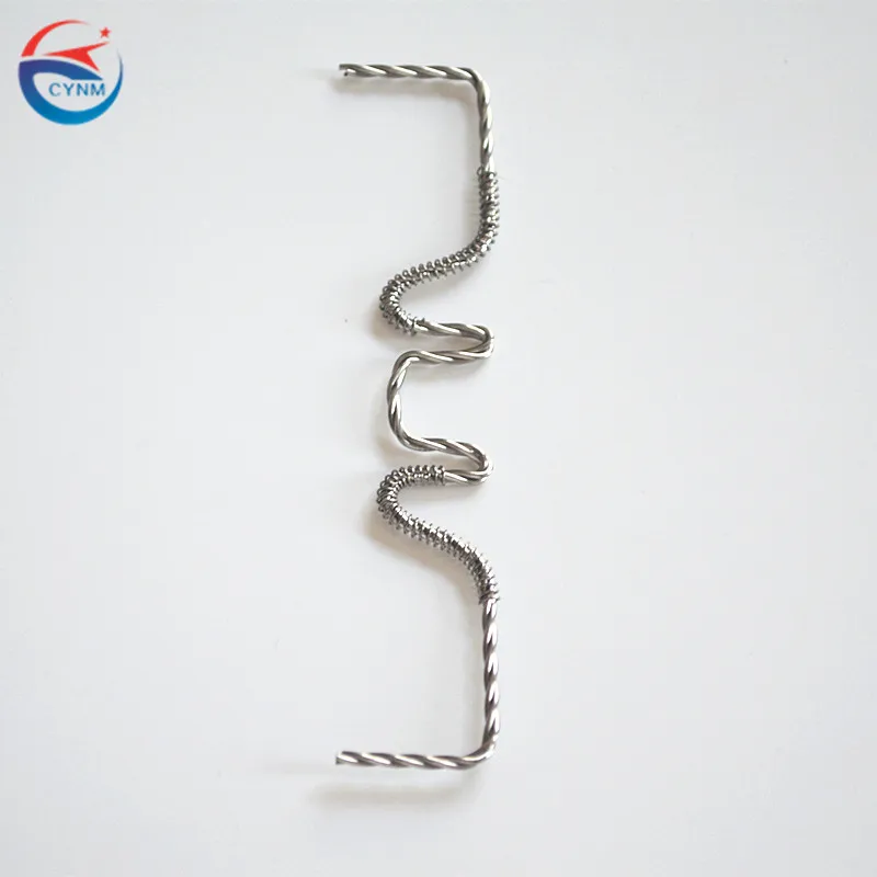 qualified vacuum aluminium metallization thin film coating tungsten spring wire