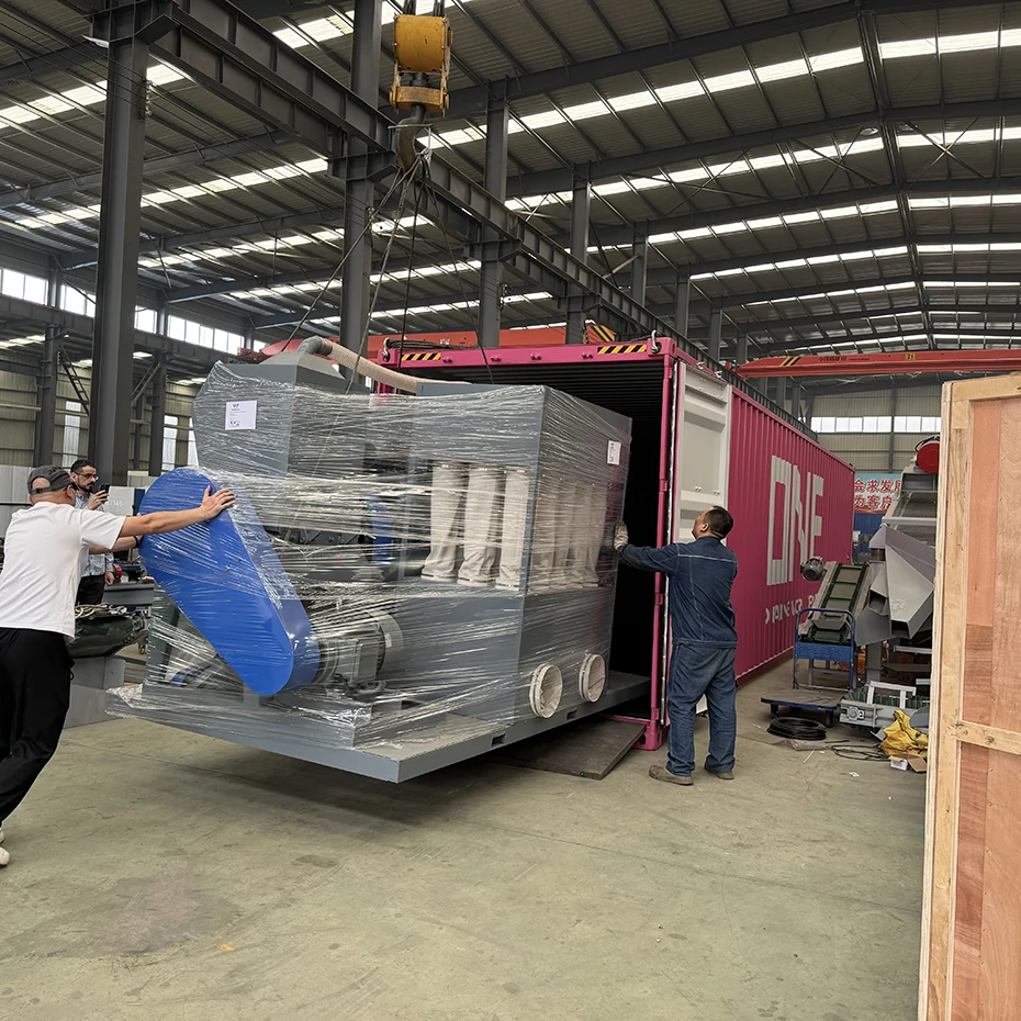 2024 New waste copper wire scrap copper cable wire scrap press machine waste tire steel wire waste copper cable stripper machine