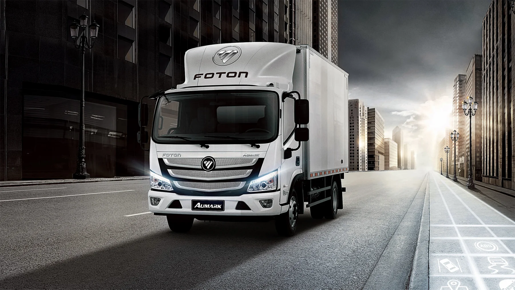 Foton 4x2 6 Ton Cooling Box Van Cold Transportation Freezer Truck  Refrigerator Truck