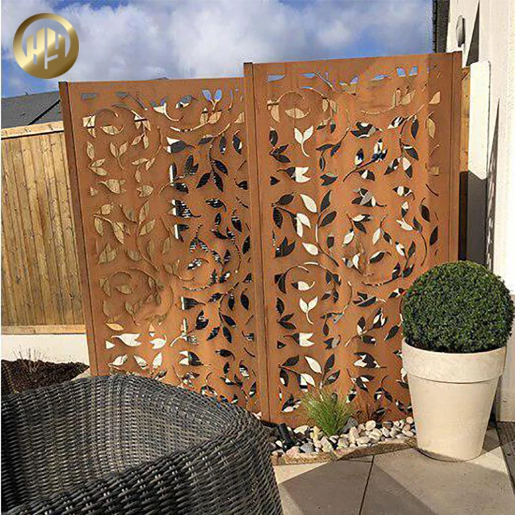 Outdoor Screen Prtition Patio Privacy Divider Room Mesh Decorative Hall Wall Stainless Steel Partition Screen