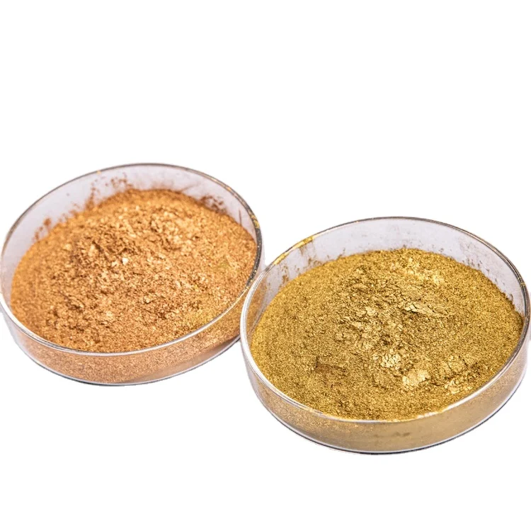 metallic effect gold paints gold pearl powder pigment for paint
