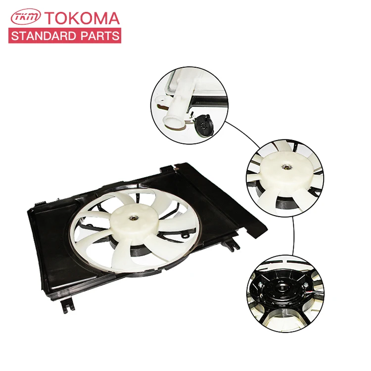 Radiator cooling Fan Assemby conditioner fan for TOYOTA YARIS 06-1.5L 16711-0M110