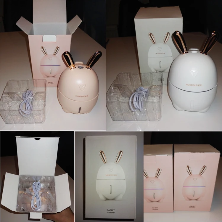
300ml led light ultrasonic aromatherapy diffuser 5v usb air humidifier in stock 