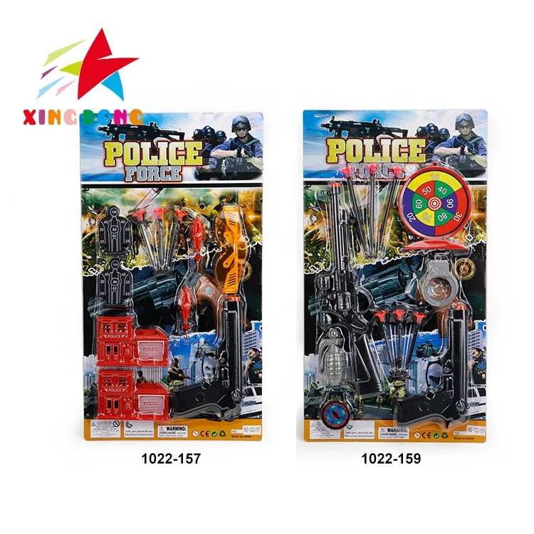 pretend play policeman Fashion design police gun toy