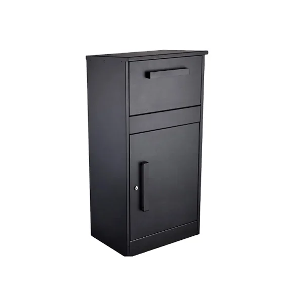 Outdoor Waterproof Modern Secure Large Lockable Smart Drop Delivery Parcel Box Postbox Mailbox For Package