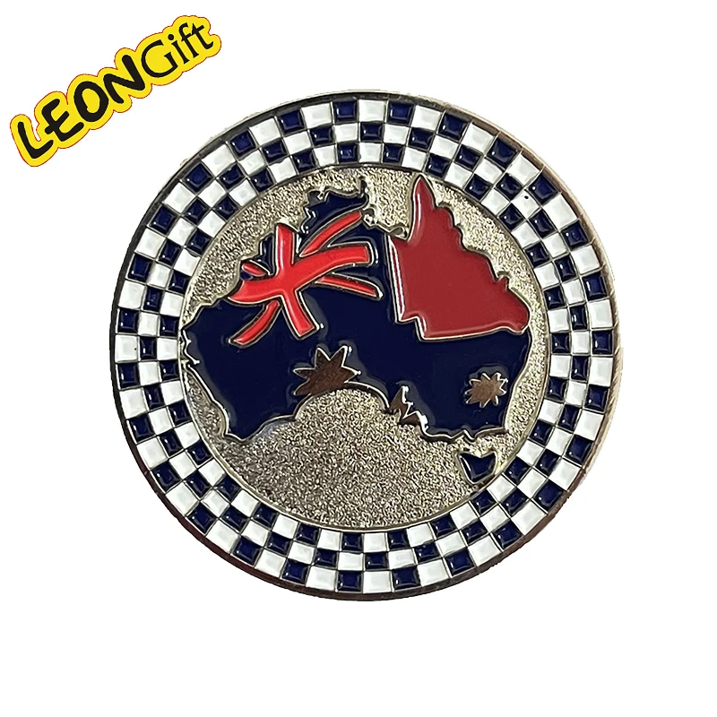 Custom Made 2D 3D Zinc Alloy Metal Coin Enamel Gold Silver Metal Souvenir Coins Monedas Challenge Coin Custom