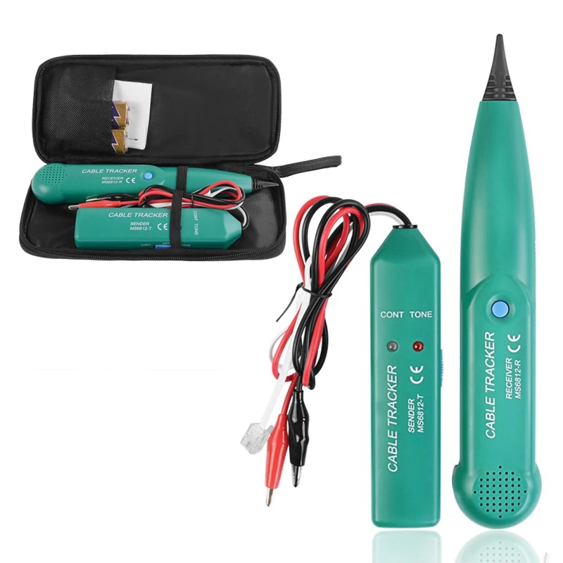 MS6812 Telephone Line Tracker Lan Network Cable Tester For Utp Stp Cat5 Cat6